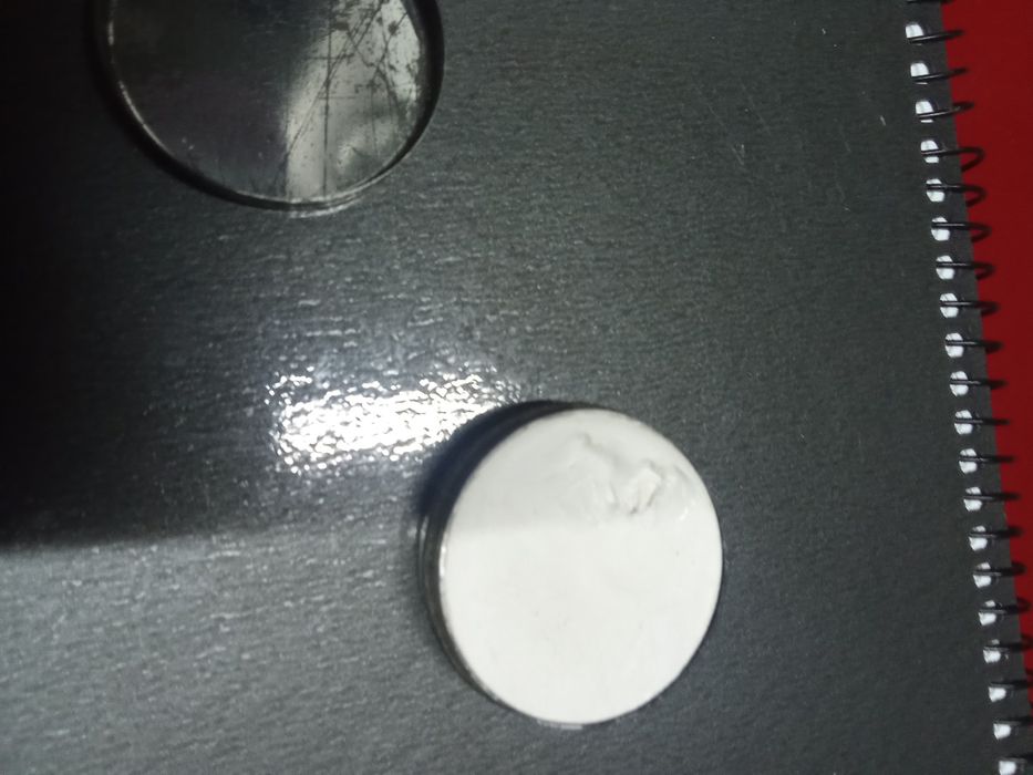 Massa para restauro de mostradores relógios esmalte.