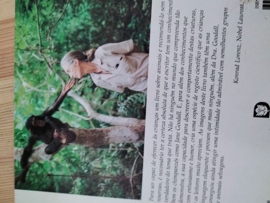 Livro " Família dos Chimpanzés'