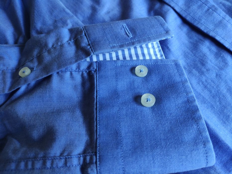 Koszula męska BYTOM, niebieska, r. XL 41