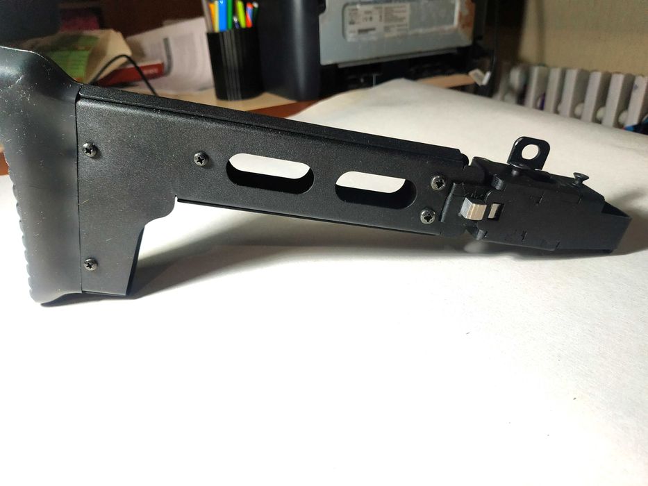 Приклад на АК- 74, Ак-47, РПК, AKM складний, металевий.