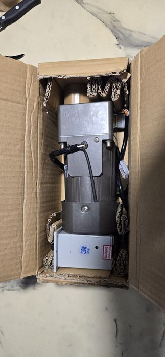 Silnik 110v 220v 120w motoreduktor 48 RPM wał 15mm