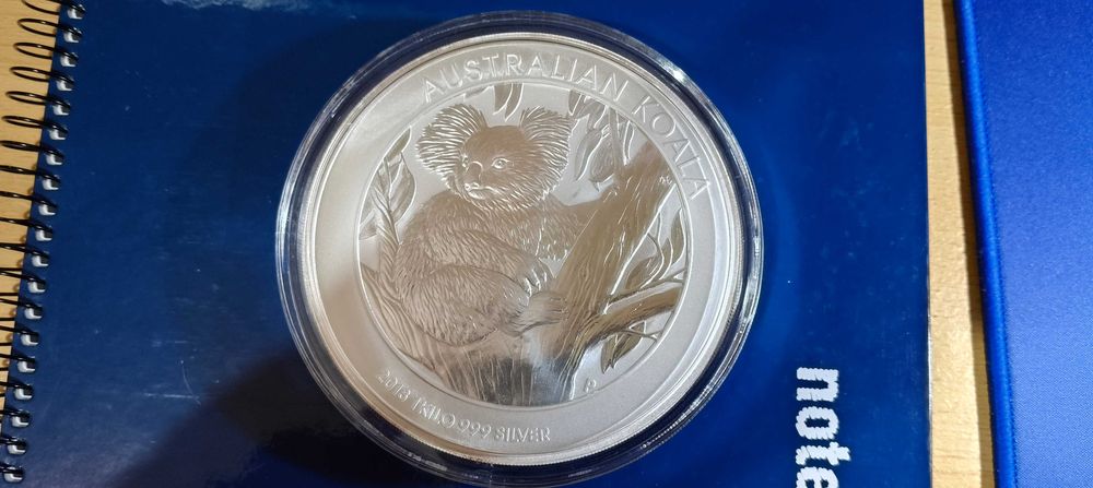 1 kilo moeda de prata 999