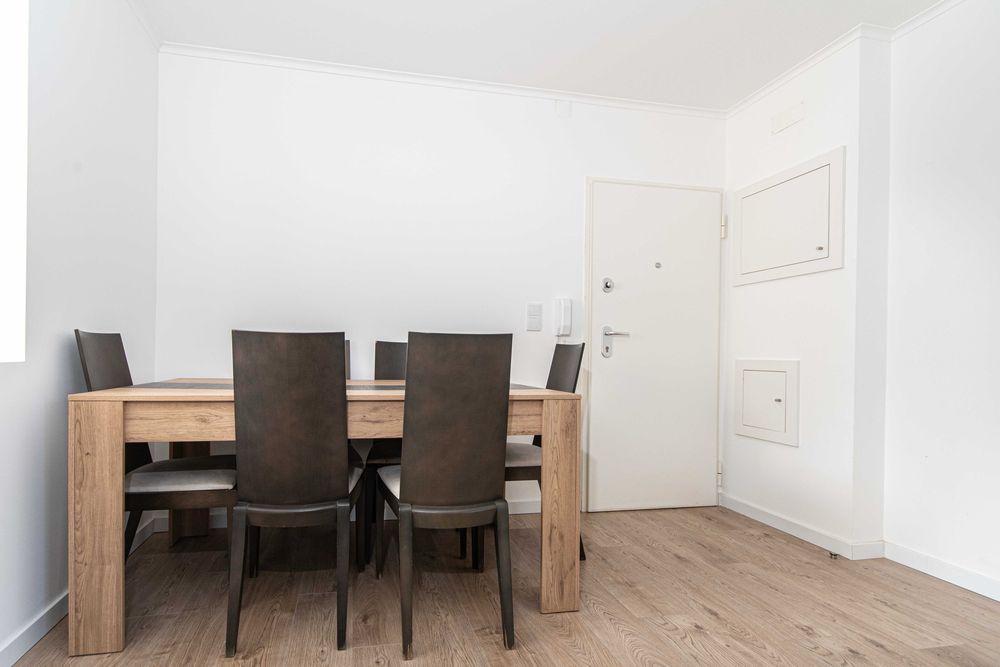 Mesa de sala rectangular