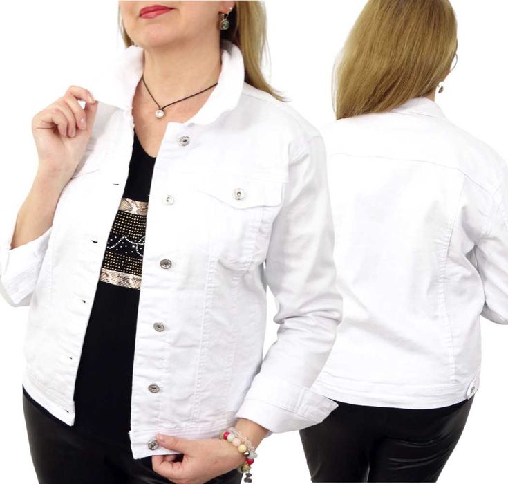 Kurtka Katana Jeansowa KAJA 46 3XL