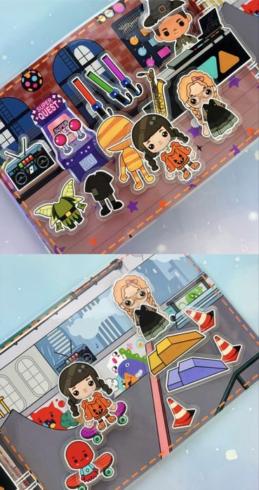 Осінь в Тока Бока 2 на липучках альбом книга сезони тока бока аватар