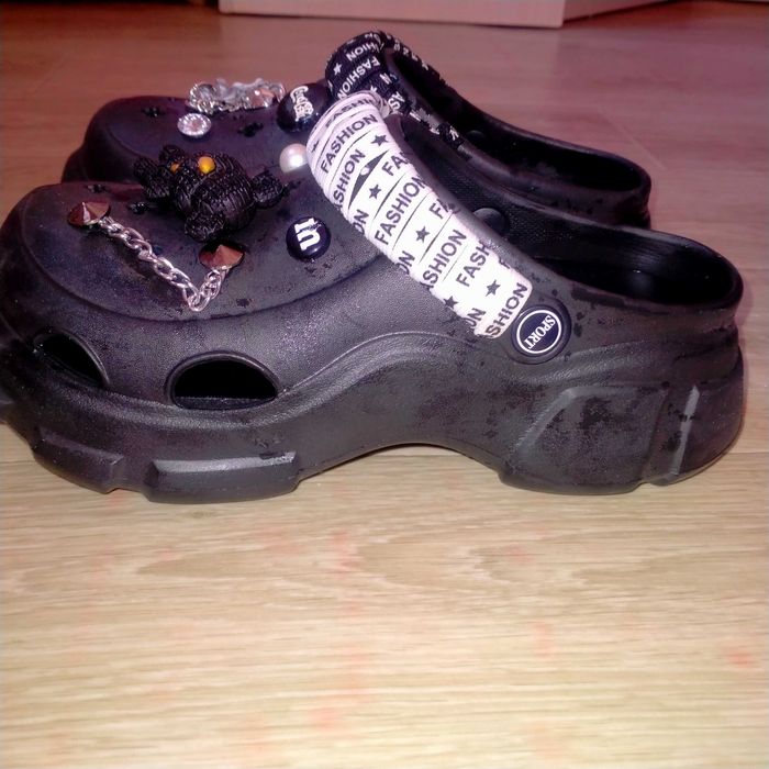 Кроксы женские на ногу 24.5-25 см.