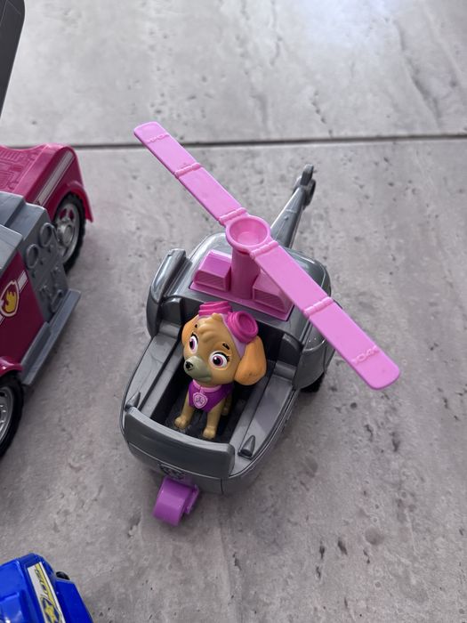Carros e boneco patrulha pata