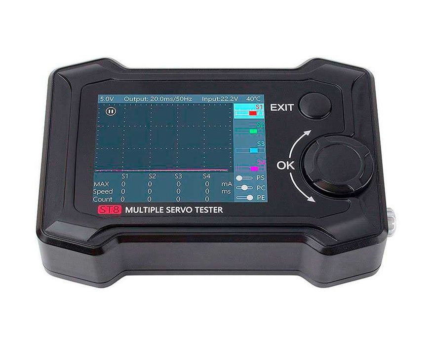 Сервотестер ToolkitRC ST8 Advanced Servo Tester