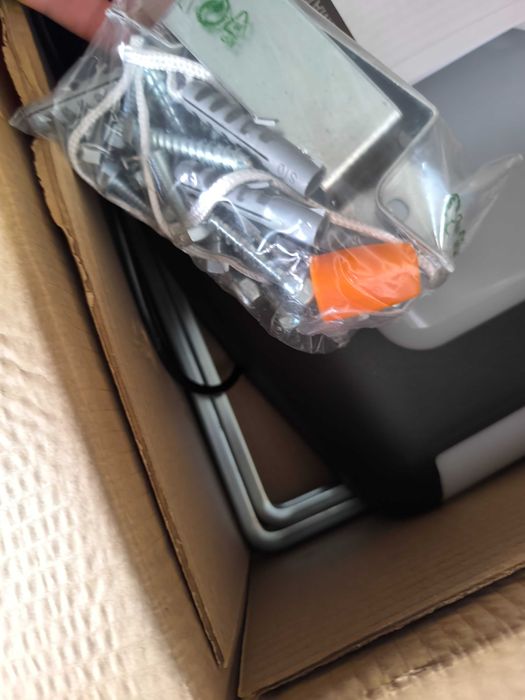 Kit motor porta basculante com calha 2,5 metros