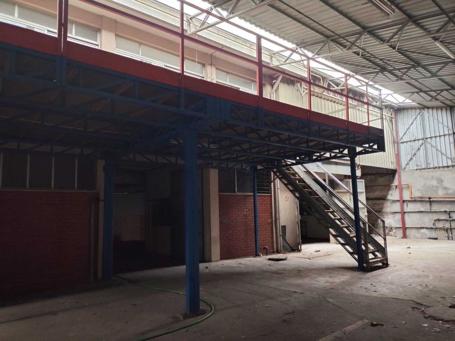 PLATAFORMA DE ARMAZENAMENTO INDUSTRIAL 10x5M