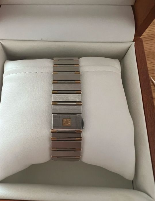 Omega Constellation steel / gold quartz