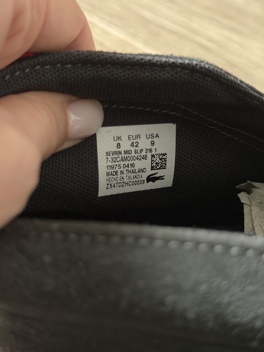 Сліпони / макасини Lacoste 42 р