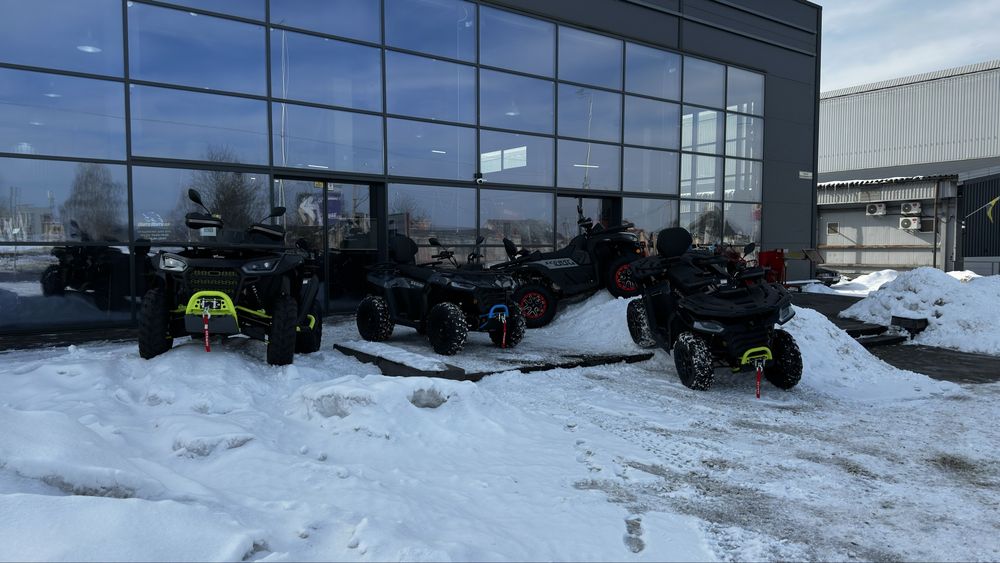 Квадроцикл SEGWAY 500 AT5 BASE Grey Кредит/Розтрочка під 0