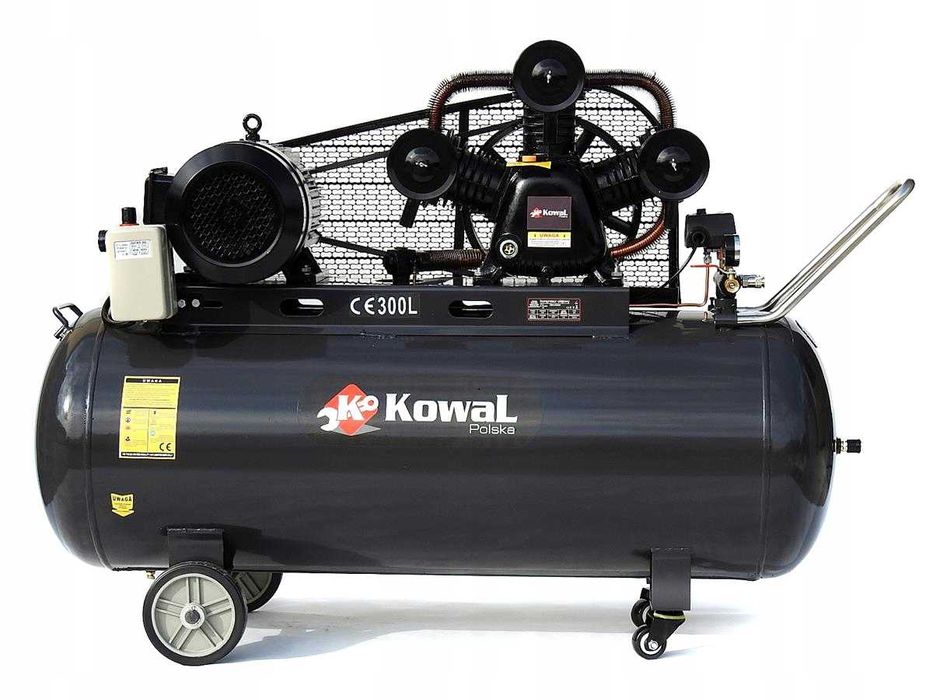 12 Bar KOMPRESOR k14 olejowy tłokowy 300L sprężarka pompa powietrza