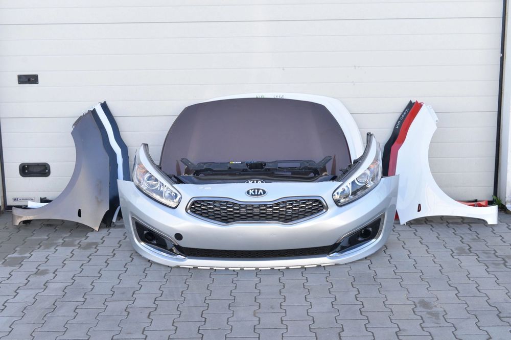MASKA ZDERZAK GRILL BŁOTNIK LAMPA H7 XENON KIA CEED 2 II 2015 - 2018 LIFT