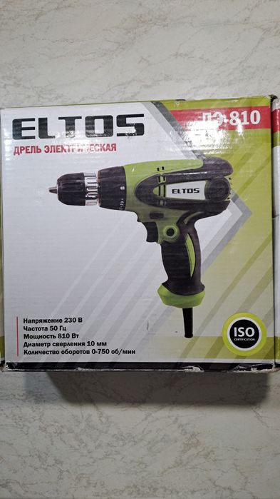 Дрель-шуруповерт ДЭ-810 электрический