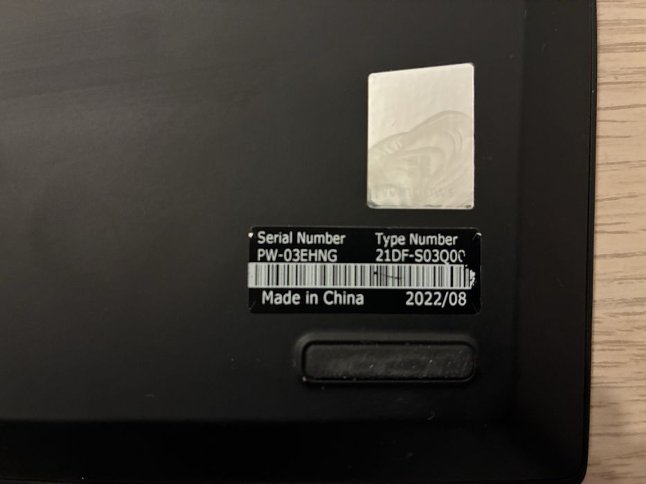Lenovo ThinkPad X1 Extreme Gen 5 – i7-12800H / 64GB RAM / RTX 3050 Ti / 1TB SSD