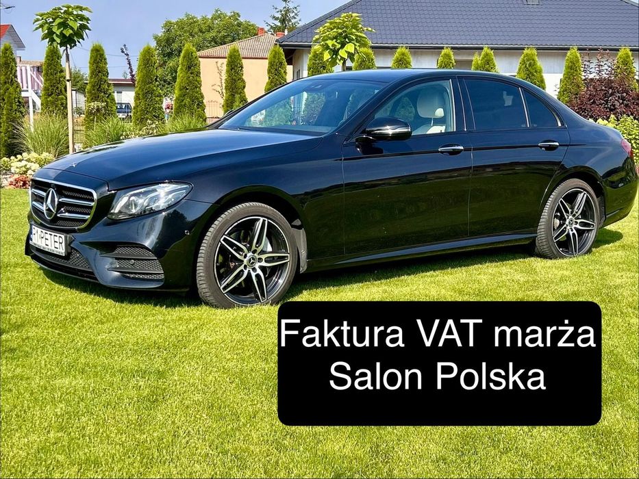 Mercedes-Benz Klasa E Mercedes-Benz Klasa E 220 d 4MATIC • AMG Line • SALON PL • 9G-TRONIC