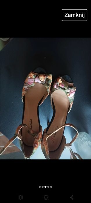 Nowe buty damskie Flowers