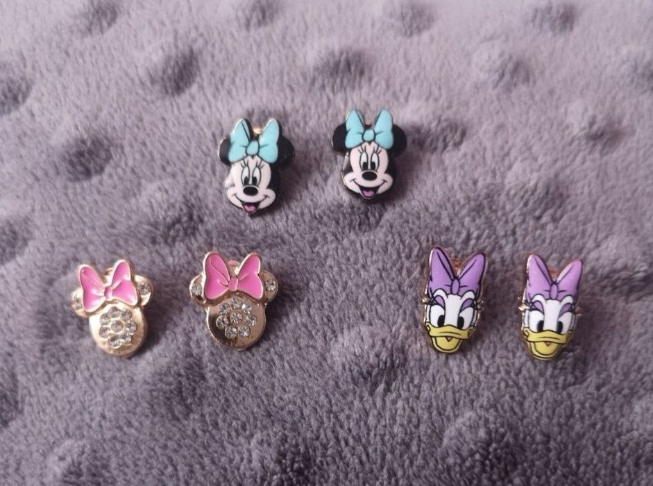 Zestaw kolczyków Disneya 3 pary