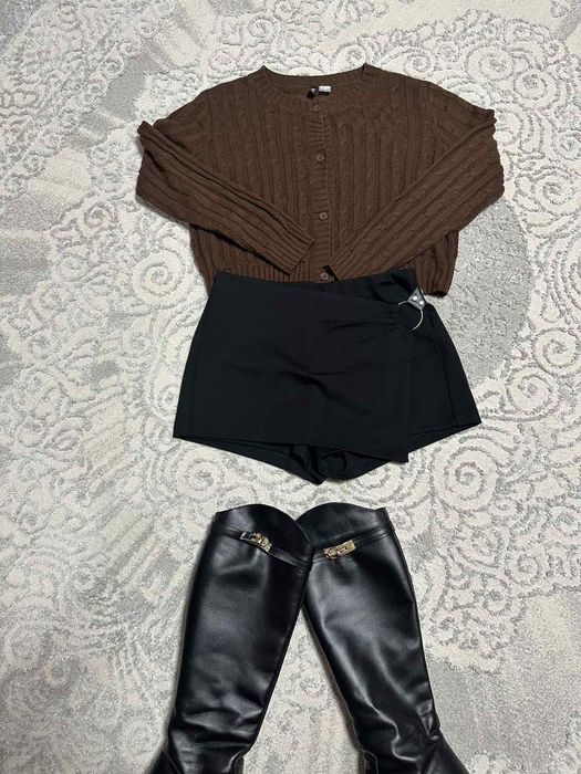 Шорти юбка жіночі Zara 36