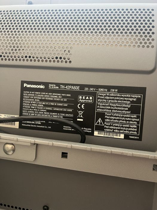 Телевізор плазма panasonic