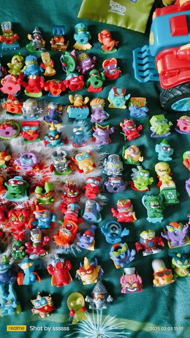 Super zings figurki auto duże małe autka