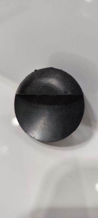 Korek gumowy do umywalki syfonu Equation 43 mm