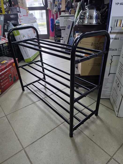 Półka na buty obuwie metalowa porządna