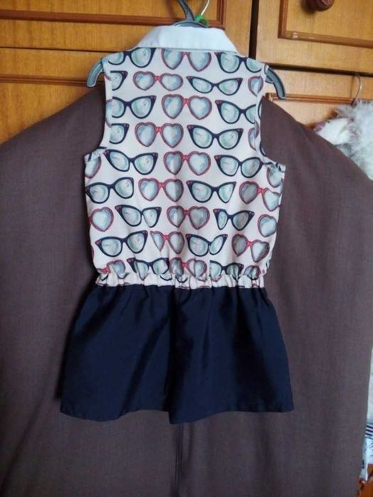 Стильний літній комбінезон/ромпер для дівчинки next