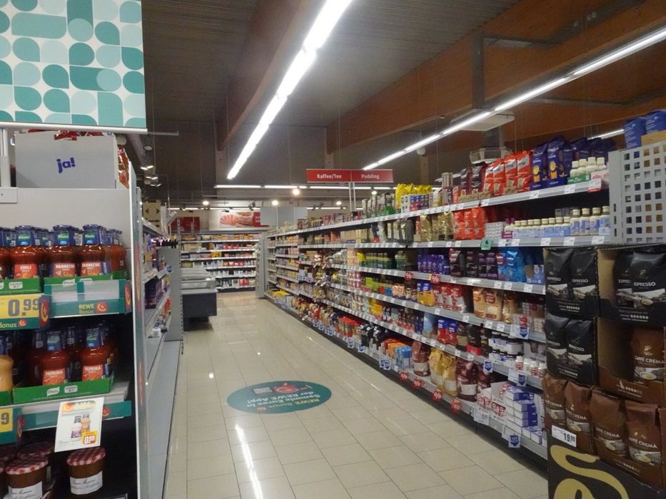 Regał sklepowy magazynowy | Regały Przyścienny + Gondola dwustronny |