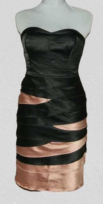 Atmosphere elegancka sukienka z odkrytymi ramionami M/38 | 269G