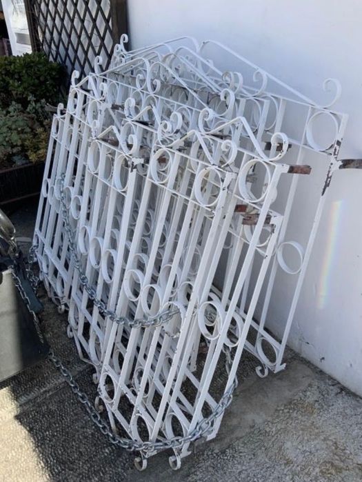 Grades de ferro forjado para janelas