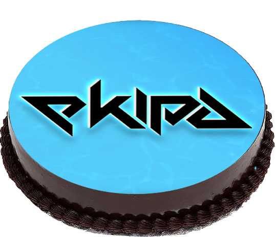 Opłatek waflowy na tort EKIPA (20 cm średnica)