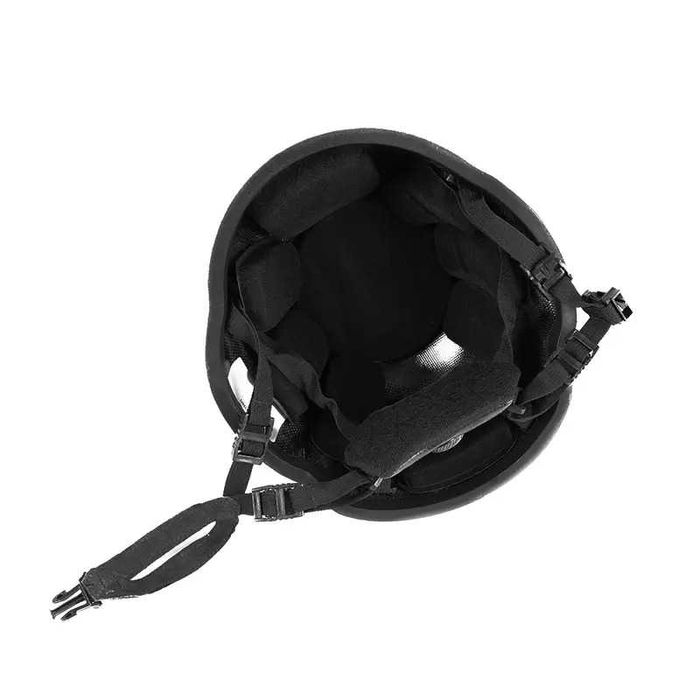 Кевларовий шолом ARCH Middle Cut (середнє вухо) Чорний ДСТУ Данія