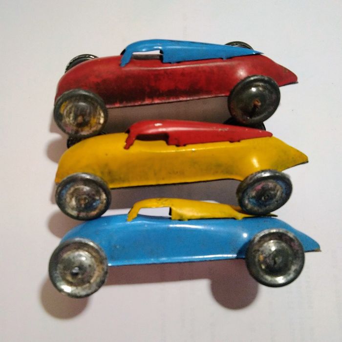 Vintage Sheet Metal Cars