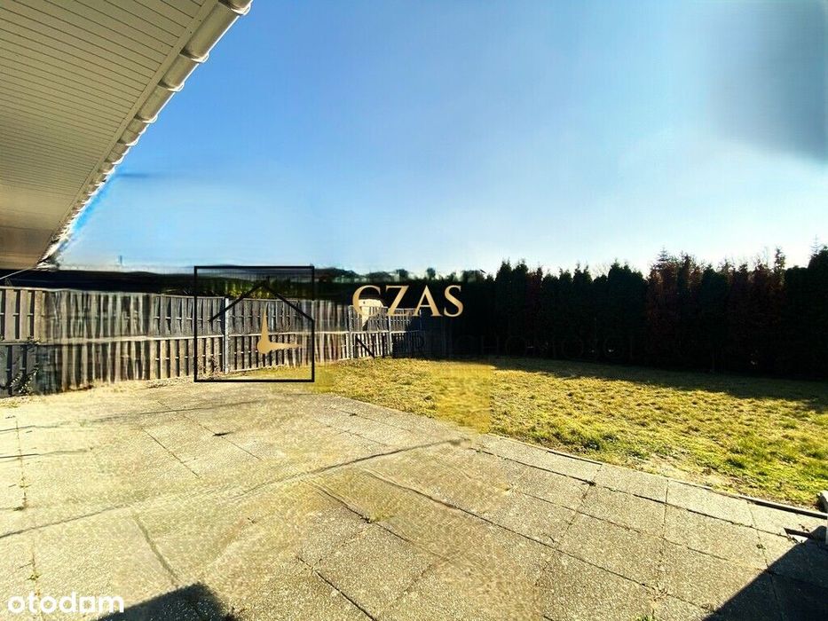 Bliżniak /5 pok/działka
