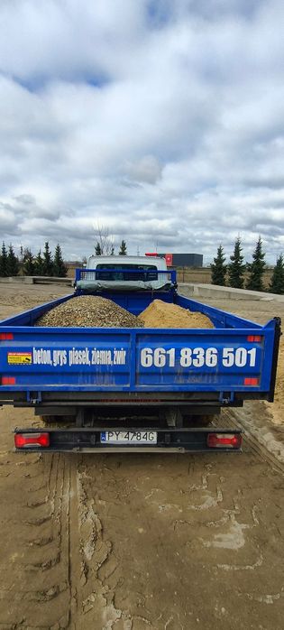 Beton, suchy beton, transport Poznań i okolice