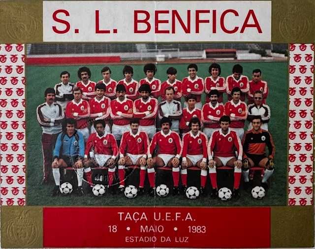 Bilhete do jogo Benfica - Anderlecht