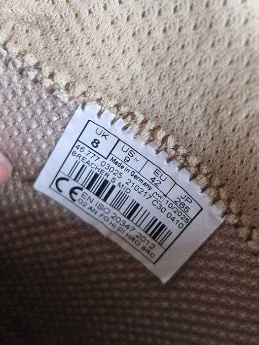 NOWE buty ćwiczebne tropikalne ws - 106/dkws - Lowa Breacher S MID