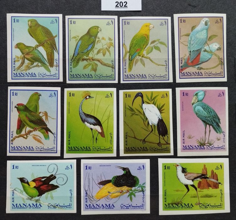 znaczki.666 / Z.27 / FAUNA / 9 walorów