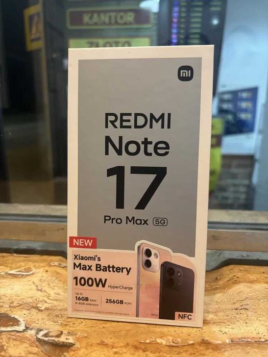 (4230/26) Smartfon XIAOMI Redmi Note 17 Pro Max
