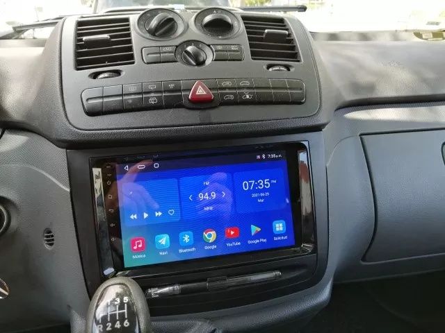 Магнитола mercedes vito 639, sprinter, vw crafter, b 200 android
