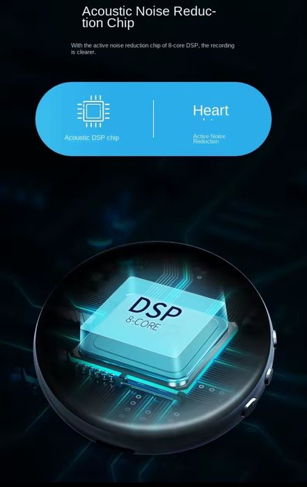 міні диктофон з автоматичним записом 4gb до 100 год, магніт!