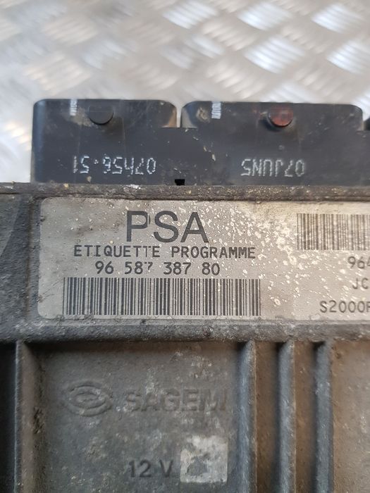 Sterownik Silnika 9658738780 9649433980 Peugeot Partner I Lift 1.4B Eu