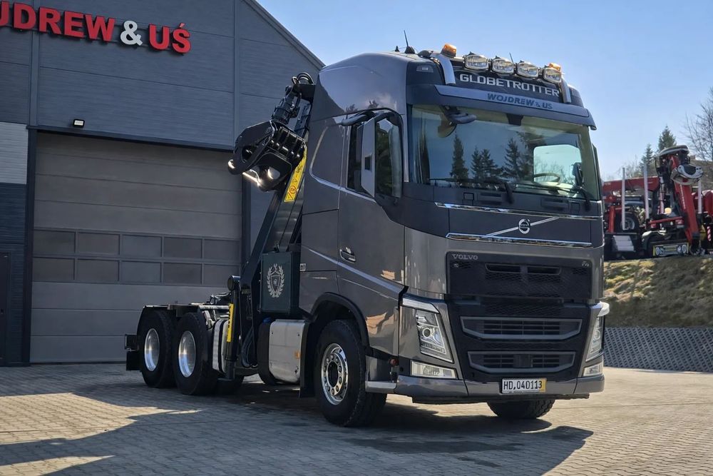 Volvo Do drewna drzewa lasu stos kłoda dłużyca