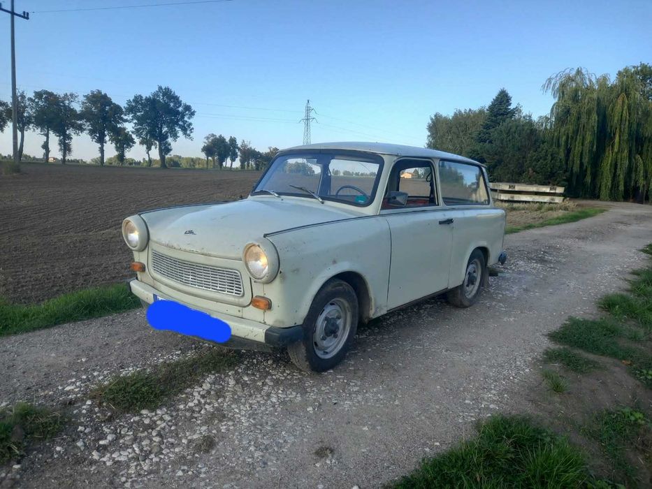 trabant 601, dwusów, zarejestrowany