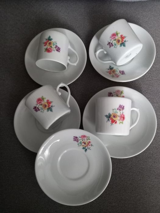 Conjunto de café,  vintage, Vista Alegre