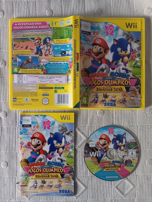 Mario & Sonic nos Jogos Olímpicos de Londres 2012 Nintendo Wii