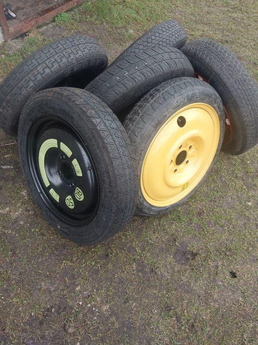 Sprzedam koła dojazdowe R15 I R16 do różnych samochodów